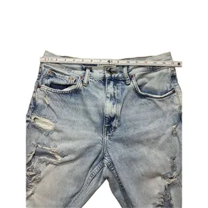 Zara The Truth Slim‎ ripped distressed mid-rise jeans sz 8 thumbnail 3