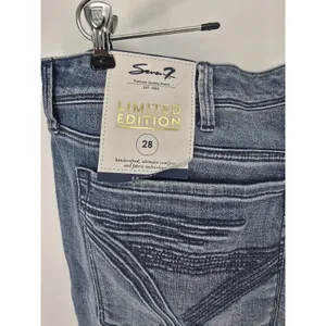 Seven7 Jeans Womens 26 Skinny Blue Skies Limited Edition Blue NEW‎ thumbnail 5