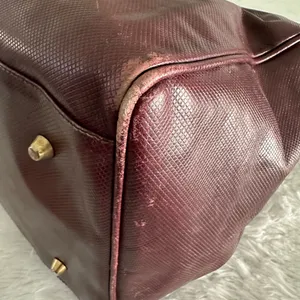 Vintage Bottega Veneta Leather Overnight‎ Duffle Bag thumbnail 8
