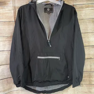 Lauren James hooded waterproof windbreaker drawstring jacket women Size Medium thumbnail 11