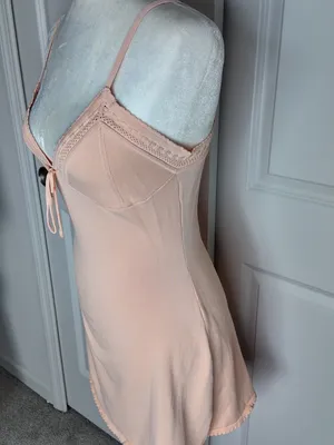 Meshki Knit Mini Dress Peach Size M thumbnail 4