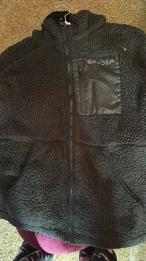 Spyder Jacket Women’s Full-Zip Black hooded thumbnail 1