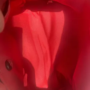 COPY - Coach red nylon cosmetic bag thumbnail 3