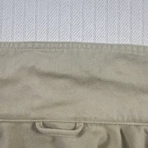 L.L.Bean Women’s Petite XL Jacket Khaki Brown Canvas Utility Field Coat thumbnail 15
