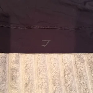 Gymshark Training V-Neck‎ Crossover Long Sleeve Crop Top Black - Size Small thumbnail 6