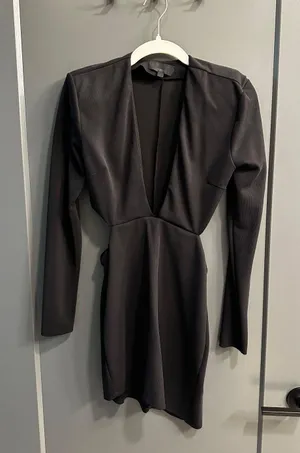 Michael Costello Black Cutout Dress thumbnail 1