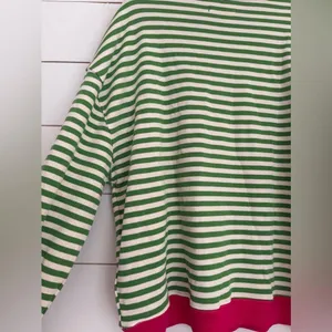 NWOT free people Classic Striped Oversized Crewneck thumbnail 11
