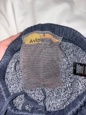 Aviator Nation Sweatpants 5 Stripe Navy thumbnail 3