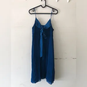 Anthropologie Moulinette Soeurs Blue Dress size 12 thumbnail 2