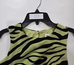 Superdown Ivana Cut Out Maxi in Green Zebra Medium thumbnail 13