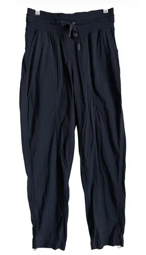 Lululemon Dance Studio Mid Rise Joggers True Navy Lightweight Cargo Pants Size 2 thumbnail 1