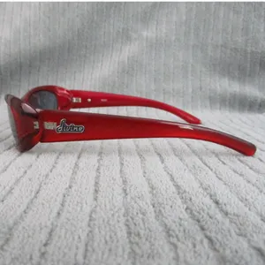 New Divine Eyewear Kali Red/Smoke Sunglasses Women's NWT thumbnail 4