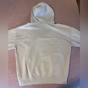 Abercrombie & Fitch Beige Hoodie - Essential Popover Hoodie thumbnail 4