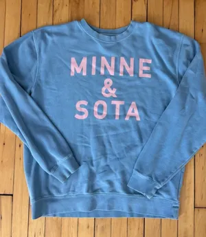 Minnesota crewneck Blue Size L thumbnail 1