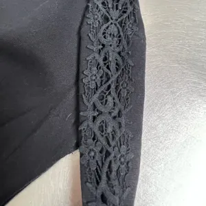 Anthropologie Knitted & Knotted Black Cashmere Blend Sweater - Small - GUC thumbnail 3