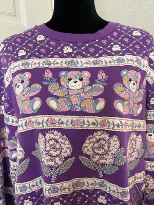 Vintage Scoop Teddy Bear Sweater thumbnail 3