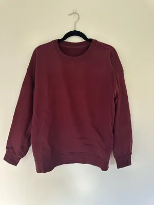 Lululemon Perfectly Oversized Crew Garnet 6 thumbnail 1