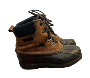 L.L. Bean Frelonic Duck Bean Boots Leather Waterproof Women's 7 thumbnail 8