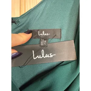 Lulus Heavenly Hues Forest Green Maxi Dress Bridesmaid Holiday Gala Extra Large thumbnail 7