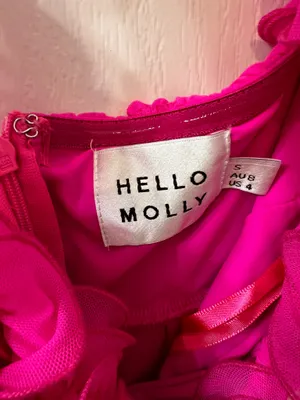 Hello Molly Bright Pink Dress thumbnail 3