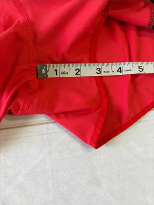 Patagonia Red Women's Athletic Shorts thumbnail 5
