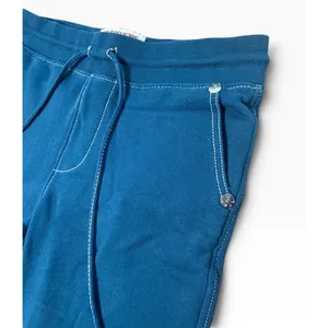 True Religion Womens Teal Green Blue Horseshoe Stitch Jogger Sweatpants Small thumbnail 4