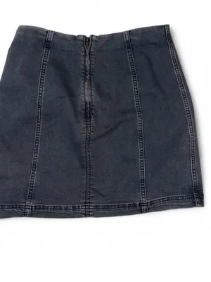 Free People Panel-Stitch Mini Skirt thumbnail 2