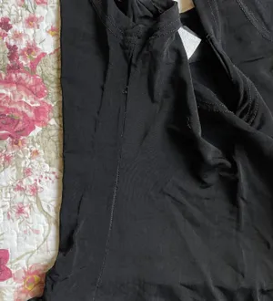 Vintage Black Ruffled Dress thumbnail 7