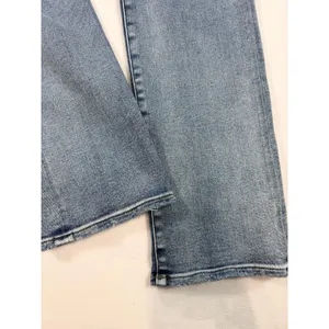 Express Womens 90s Slim Super High Rise 10R Blue Jeans Distressed Denim thumbnail 7