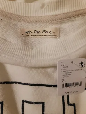 We the Free Graphic Camden Sweatshirt, XL, new thumbnail 3