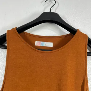 FP Beach Free People Tank Top Womens‎ Small Petite Brown Sleeveless Casual Basic thumbnail 7