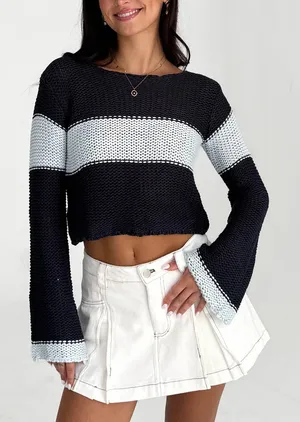 Grey Bandit Knit Top Lani Top thumbnail 1