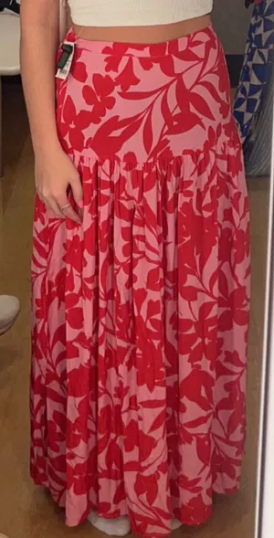 red and pink skirt Size XS thumbnail 2