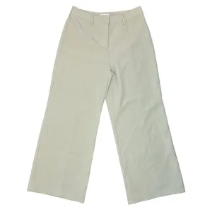 Avec Les Filles Pale Sage Green Wide Leg Trousers High Rise pants professional thumbnail 2