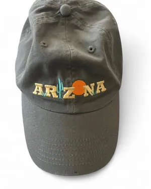 Arizona Embroidered Baseball Cap Green thumbnail 7
