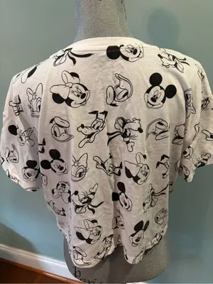 Mickey Mouse Graphic Cropped Tee thumbnail 2