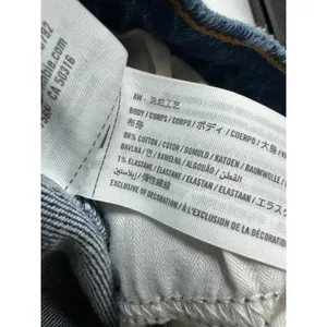 Abercrombie & Fitch 90s Straight Ultra High Rise Curve Love‎ Jeans Blue 28 6XS thumbnail 7