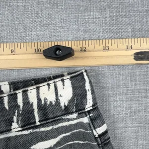 Vintage Guess By Georges Marciano Jeans Womens 28 Gray Zebra Skinny Ankle Zip thumbnail 11