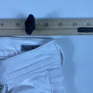 Citizens Of Humanity Elsa Jeans Womens 24 White Mid Rise Slim‎ Crop Ankle Denim thumbnail 13