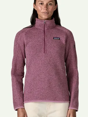 Patagonia Quarter-Zip Fleece Pullover - Obsidian Plum thumbnail 2