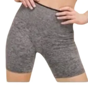 THIRDLOVE SEAMLESS KNITWEAR BIKE SHORTS in Grey NWT L thumbnail 2
