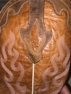 Ariat Quickdraw Western Boots Leather Pink Details Size 6.5 thumbnail 6