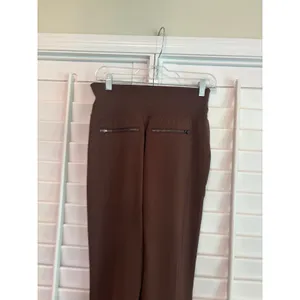 Athleta Brown Wide‎ Leg Pants Size XS thumbnail 3