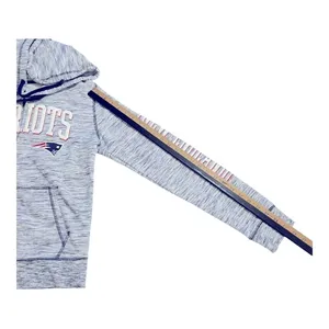 NEW ENGLAND PATRIOTS Women's Space-Dye Full-Zip Fleece Hoodie size M thumbnail 15