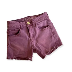 Womens American Eagle High Rise Super Stretch Shortie Shorts - Sz 00 thumbnail 2