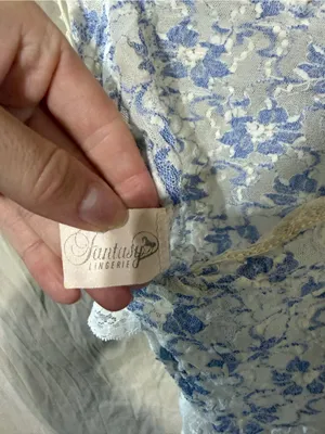 Vintage fancy lace bodysuit thumbnail 3