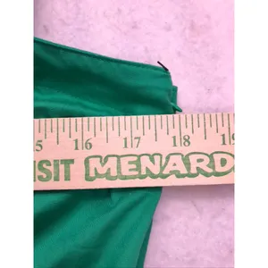 Free Assembly Square Neck Belted Romper Women Size M Green Cotton Sleeveless thumbnail 5