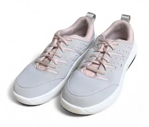 LiteRide by CROCS Light Gray & Pink Sneaker Women's Size 9W EUC thumbnail 1