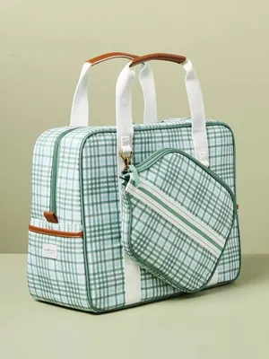Hearth & Hand With Magnolia Plaid Pickleball Bag and Paddle Cover Set thumbnail 3