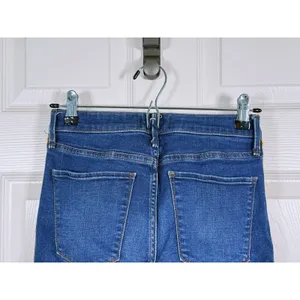 Y2K Abercrombie & Fitch Simone High Rise Jeans Size 27 Rainbow Side Stripe Denim thumbnail 7